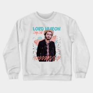 Retro Vintage Lord Huron Fan Art Design Crewneck Sweatshirt